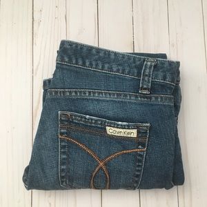Calvin Klein flare jeans size 6p